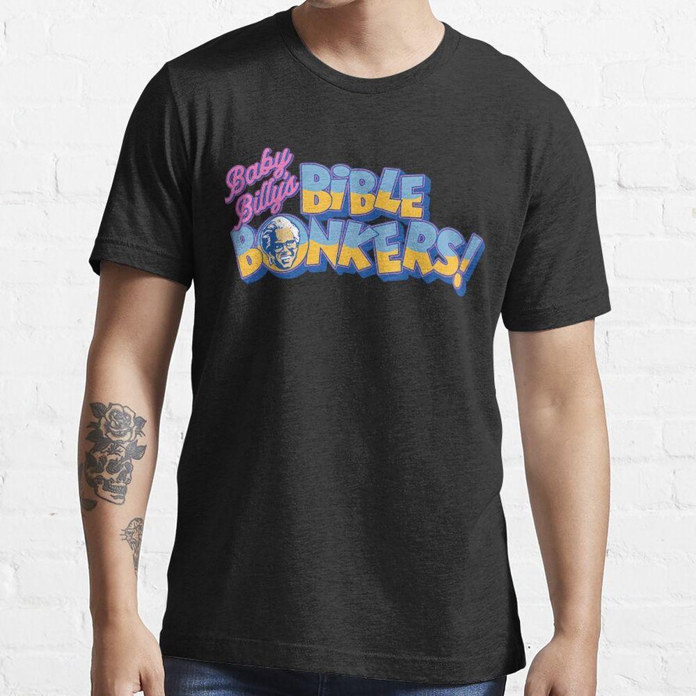 Baby Billys Bible Bonkers Game Show Logo Tshirt Baby Billys Bible Bonkers Game Show Logo Tshirt